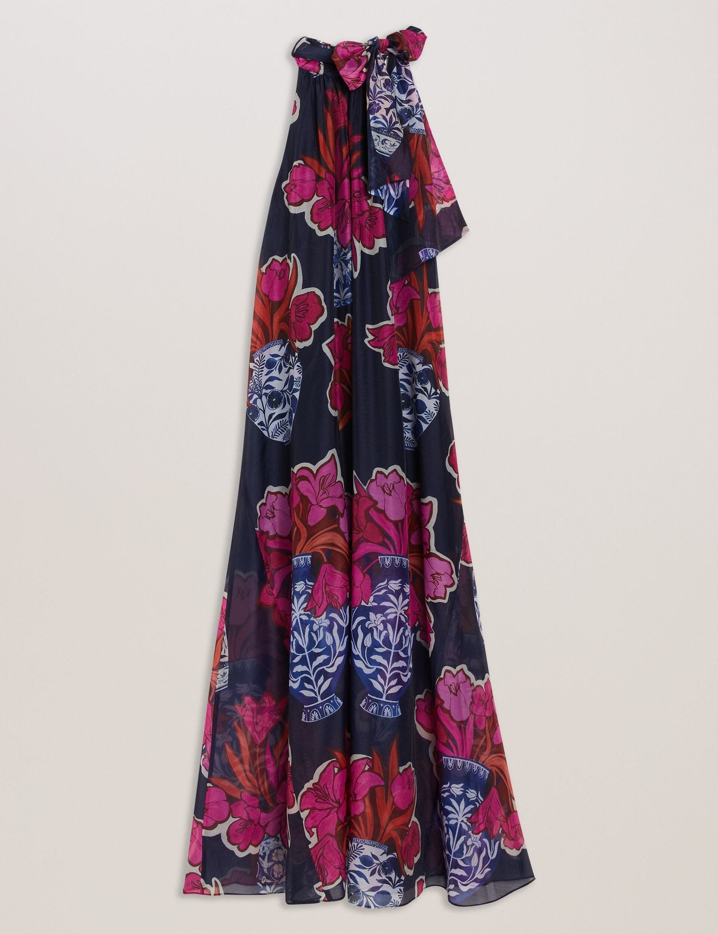 Ted Baker KINOSEI - Printed Organza Maxi Dress