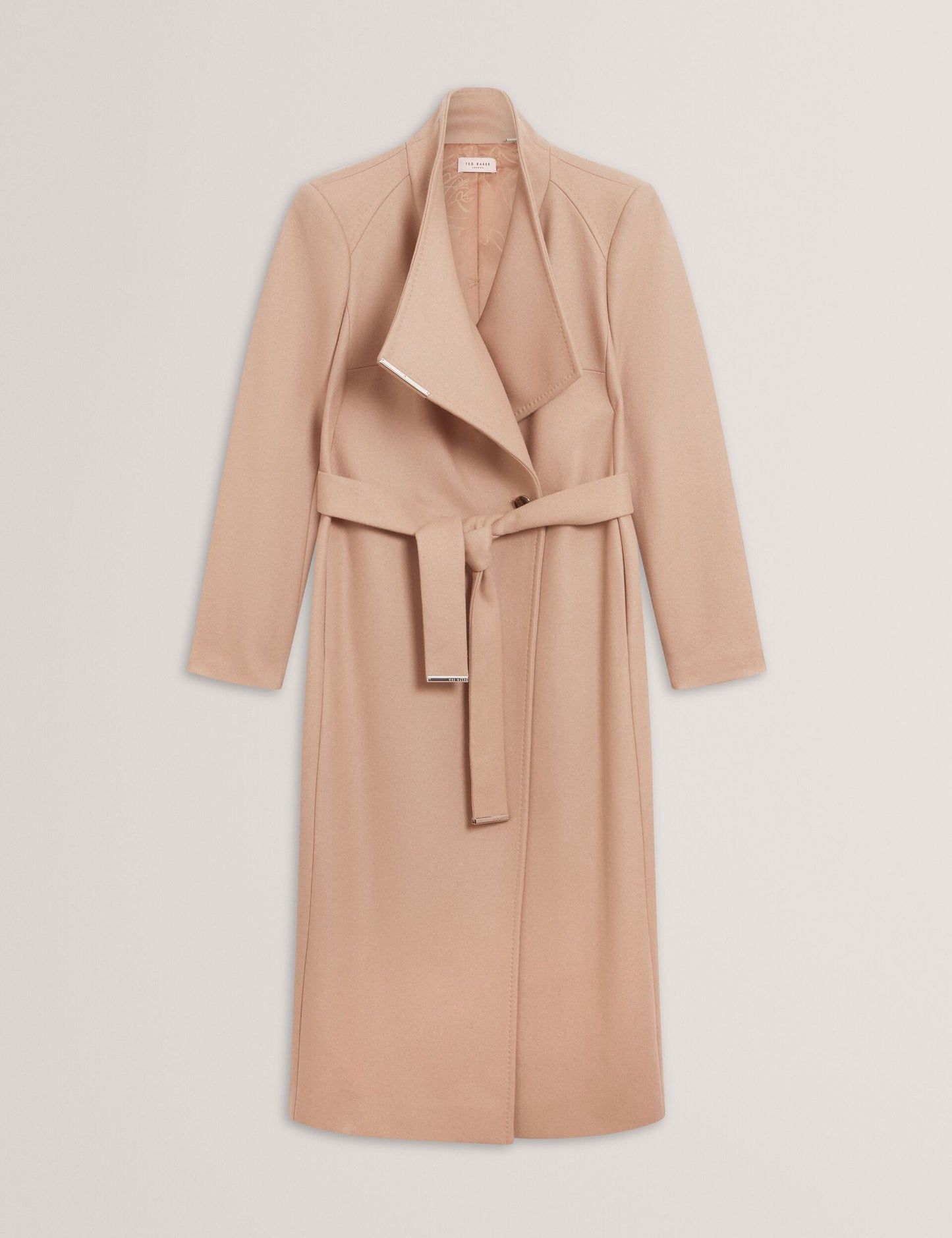 Ted Baker ROSELL Longline Belted Wool Wrap Coat