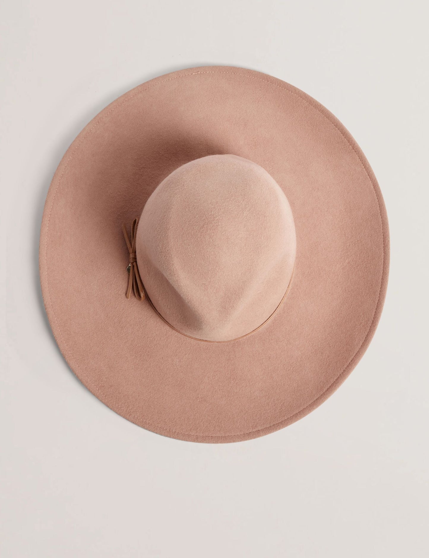 Ted Baker ABBIIIO - Bow Detail Pure Wool Fedora Hat
