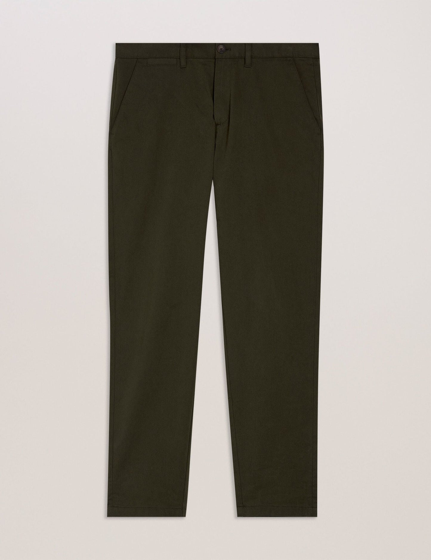 Ted Baker HAYBRN - Khaki Regular Fit Woven Texture Chinos