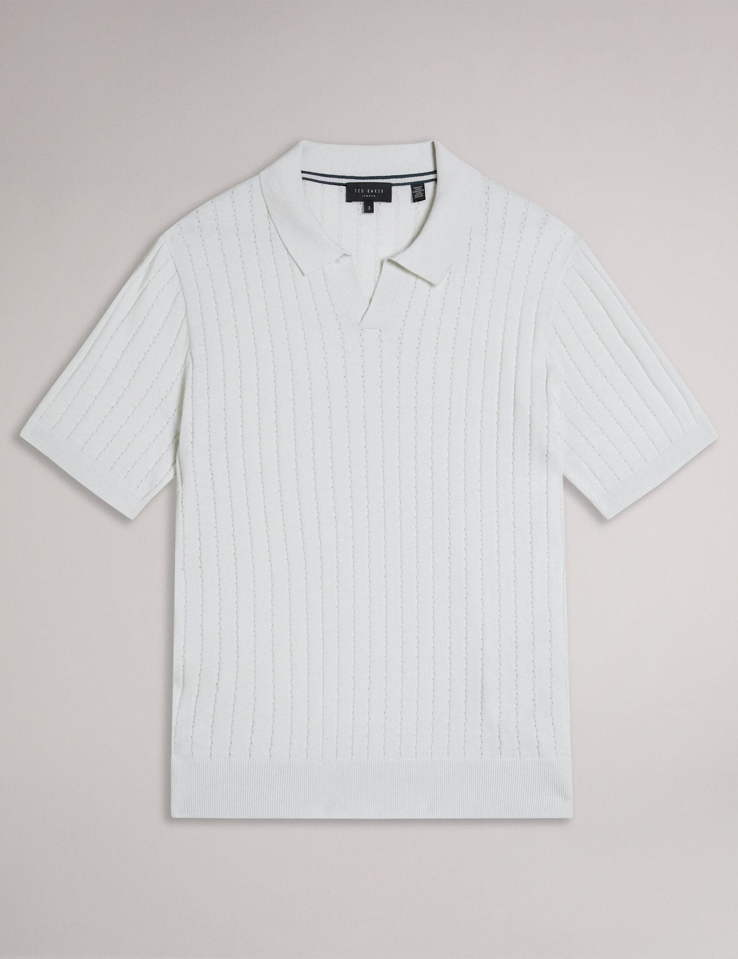 Ted Baker BOTANY - Short Sleeve Regular Open Collar Polo