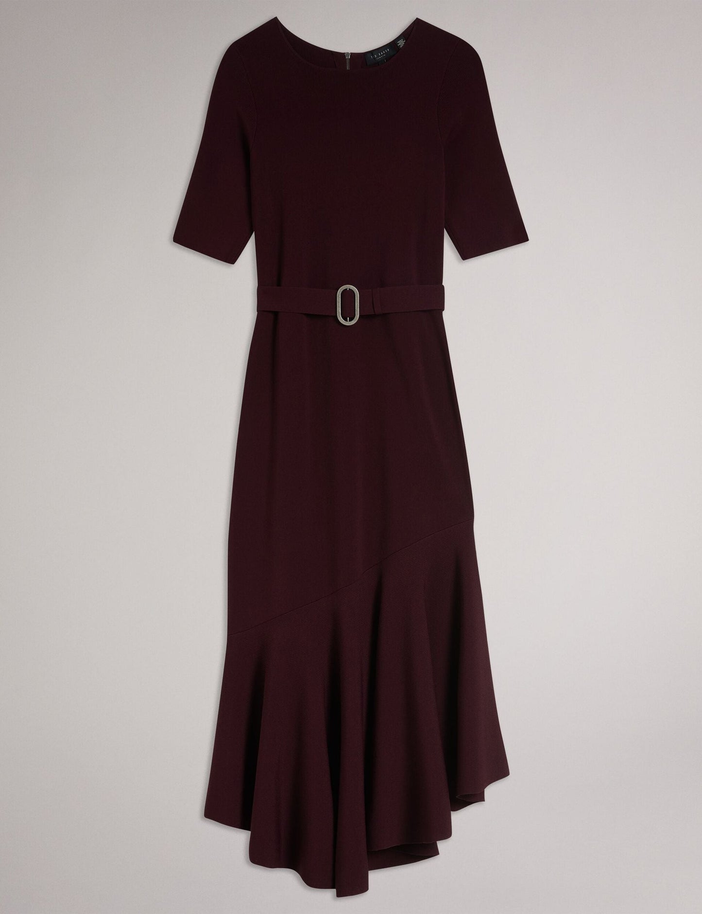 Ted Baker SAMALEE - Flippy Hem Knitted Midi Dress