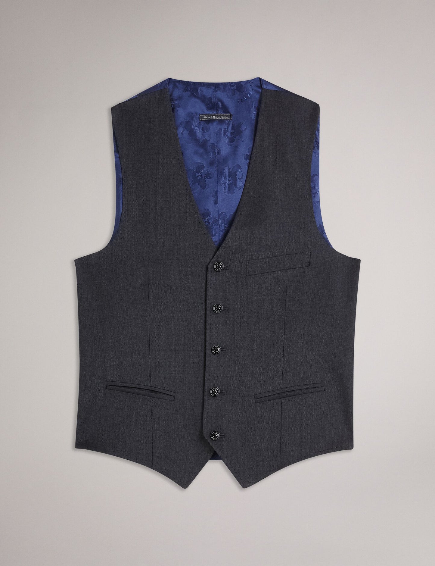 Ted Baker CORE WAISTCOAT - Grey