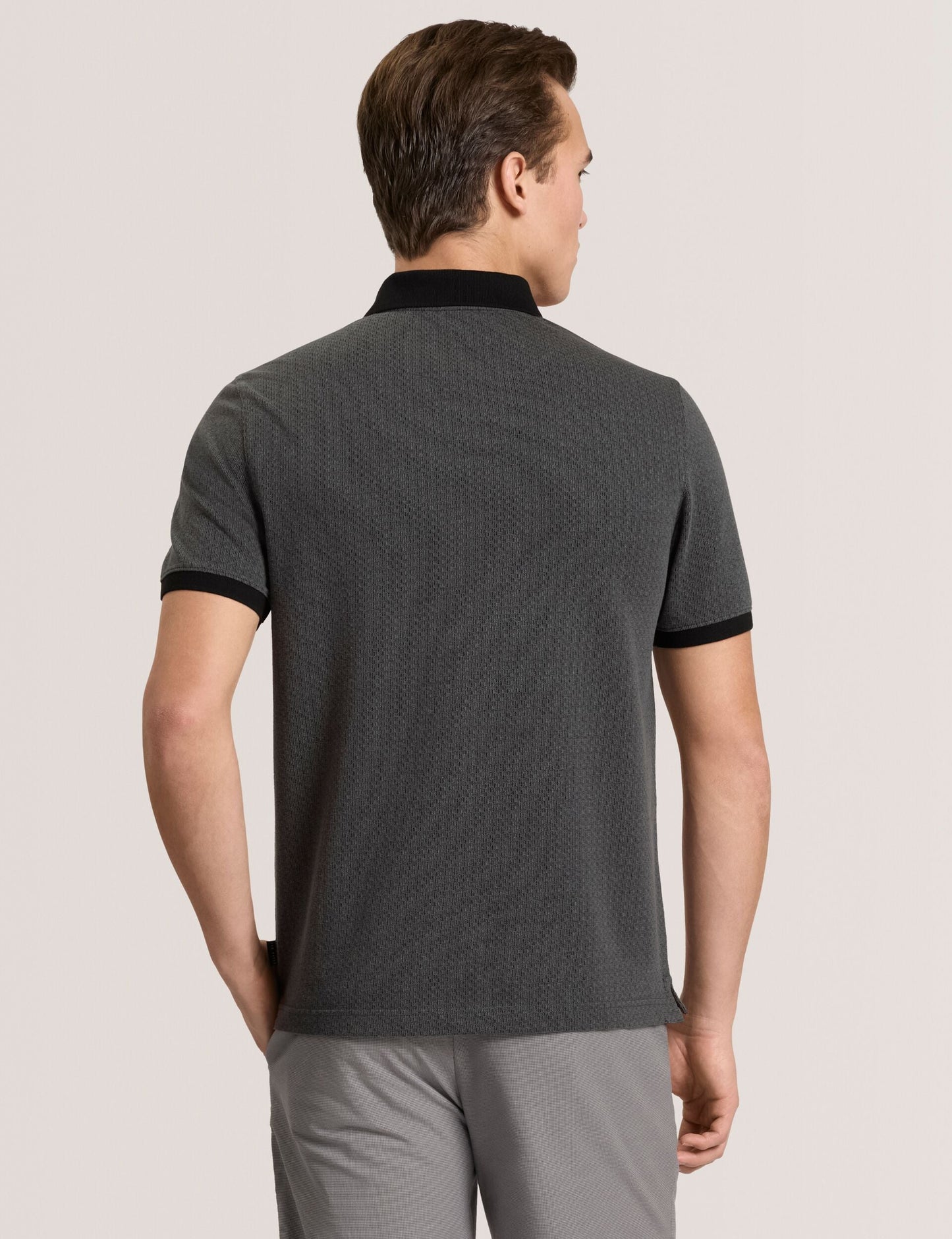 Ted Baker RIB ZIP POLO