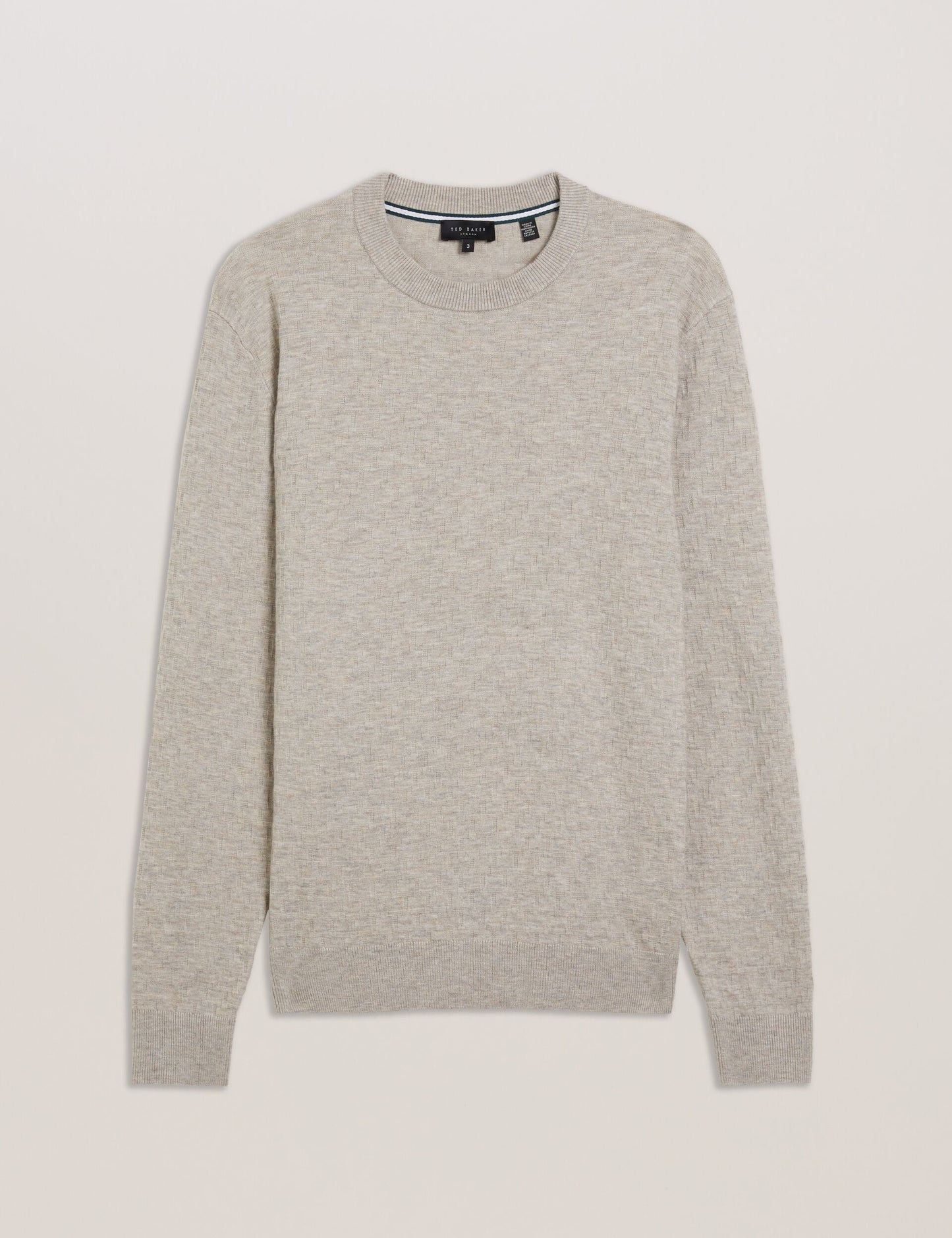 Ted Baker LOUNG - Textured T Knit Crew Neck Jumper