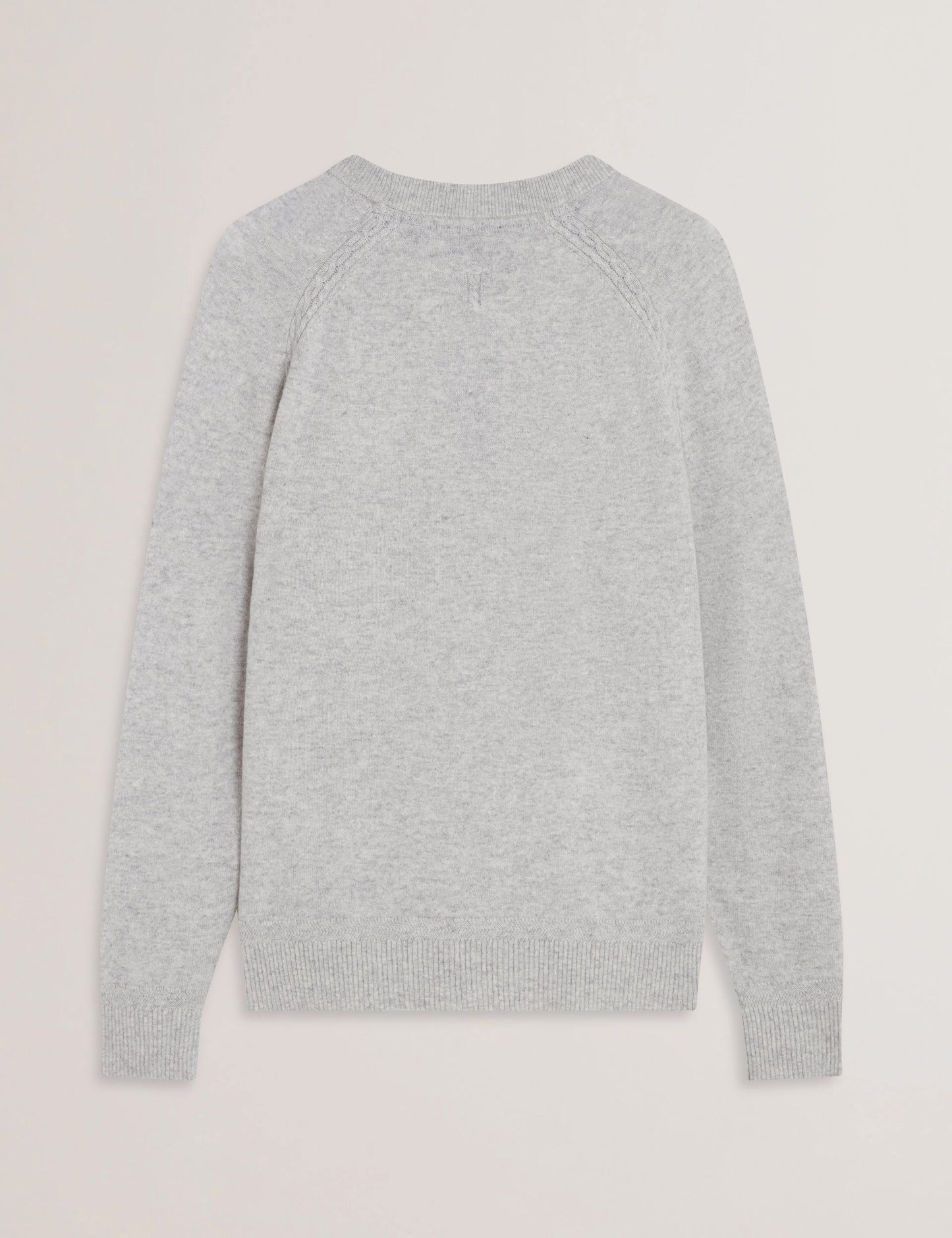 Ted Baker GLANT - Cashmere Cable Detail Crew Neck Jumper
