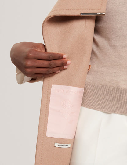 Ted Baker ROSESS Short Belted Wool Wrap Coat