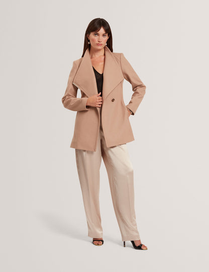 Ted Baker ROSESS Short Belted Wool Wrap Coat