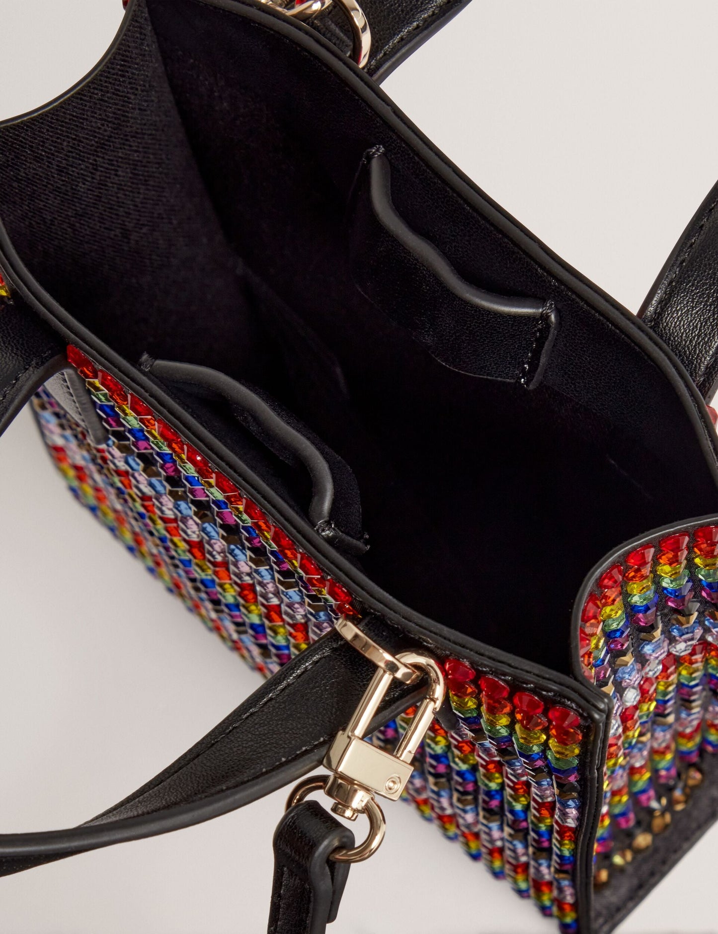 Ted Baker PRIDEZ - Striped Mini Imitation Icon Bag