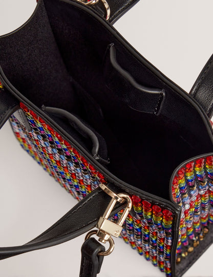 Ted Baker PRIDEZ - Striped Mini Imitation Icon Bag