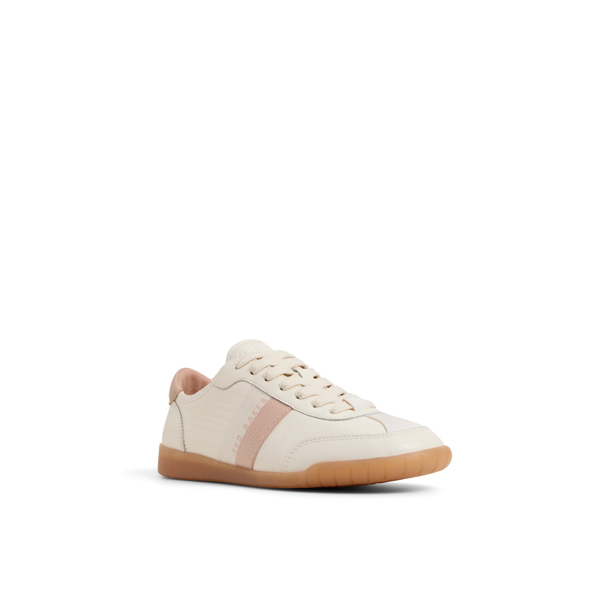 Ted Baker BEA Logo Stripe Leather Sneakers