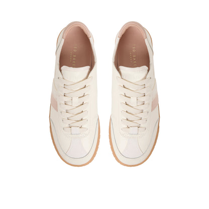 Ted Baker BEA Logo Stripe Leather Sneakers