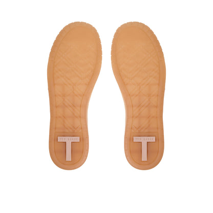 Ted Baker BEA Logo Stripe Leather Sneakers