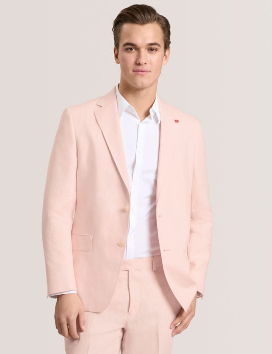 Ted Baker WINFRED - Single Breasted Two Button Notch Flat Front Linen Suit Jacket
