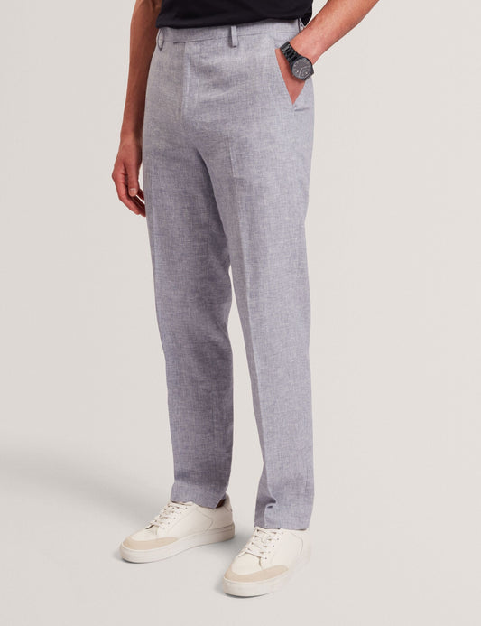 Ted Baker GIVRANT Tailored Linen Blend Slim Fit Pants