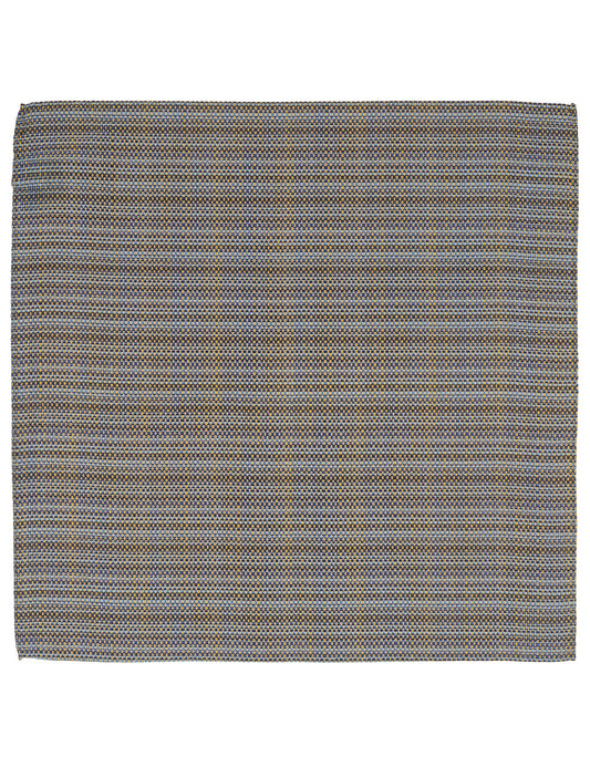 Ted Baker AMWELLPS Woven Stripe Silk Pocket Square