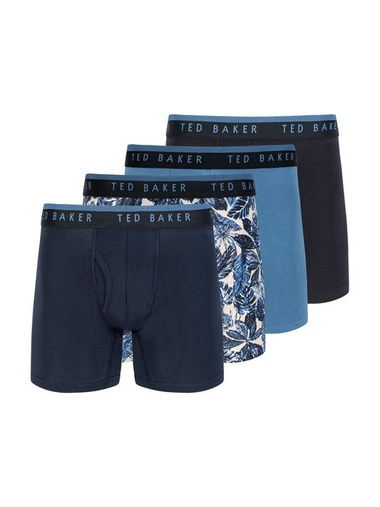 Ted Baker 4 Pack Cotton Stretch Boxer Briefs