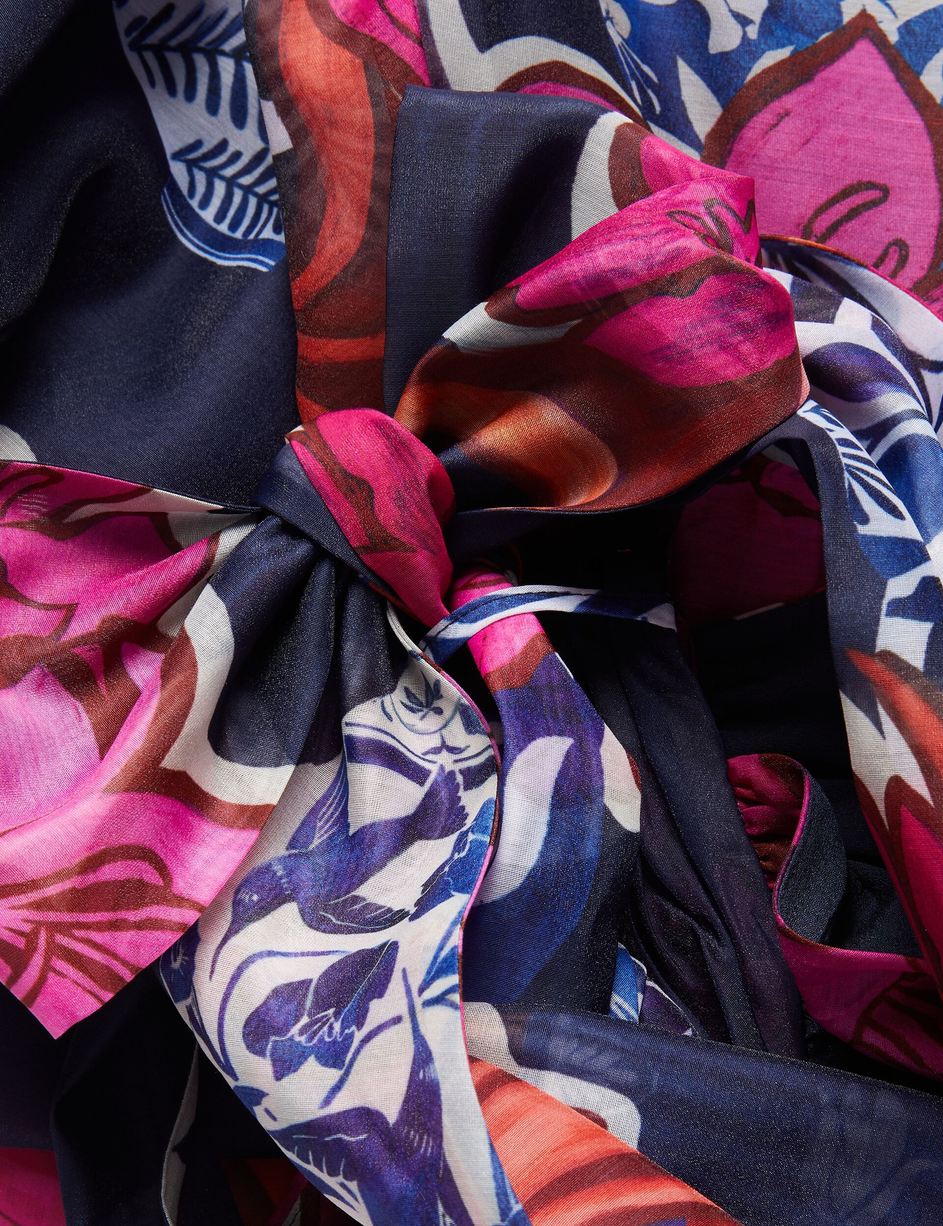 Ted Baker KINOSEI - Printed Organza Maxi Dress