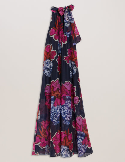 Ted Baker KINOSEI - Printed Organza Maxi Dress