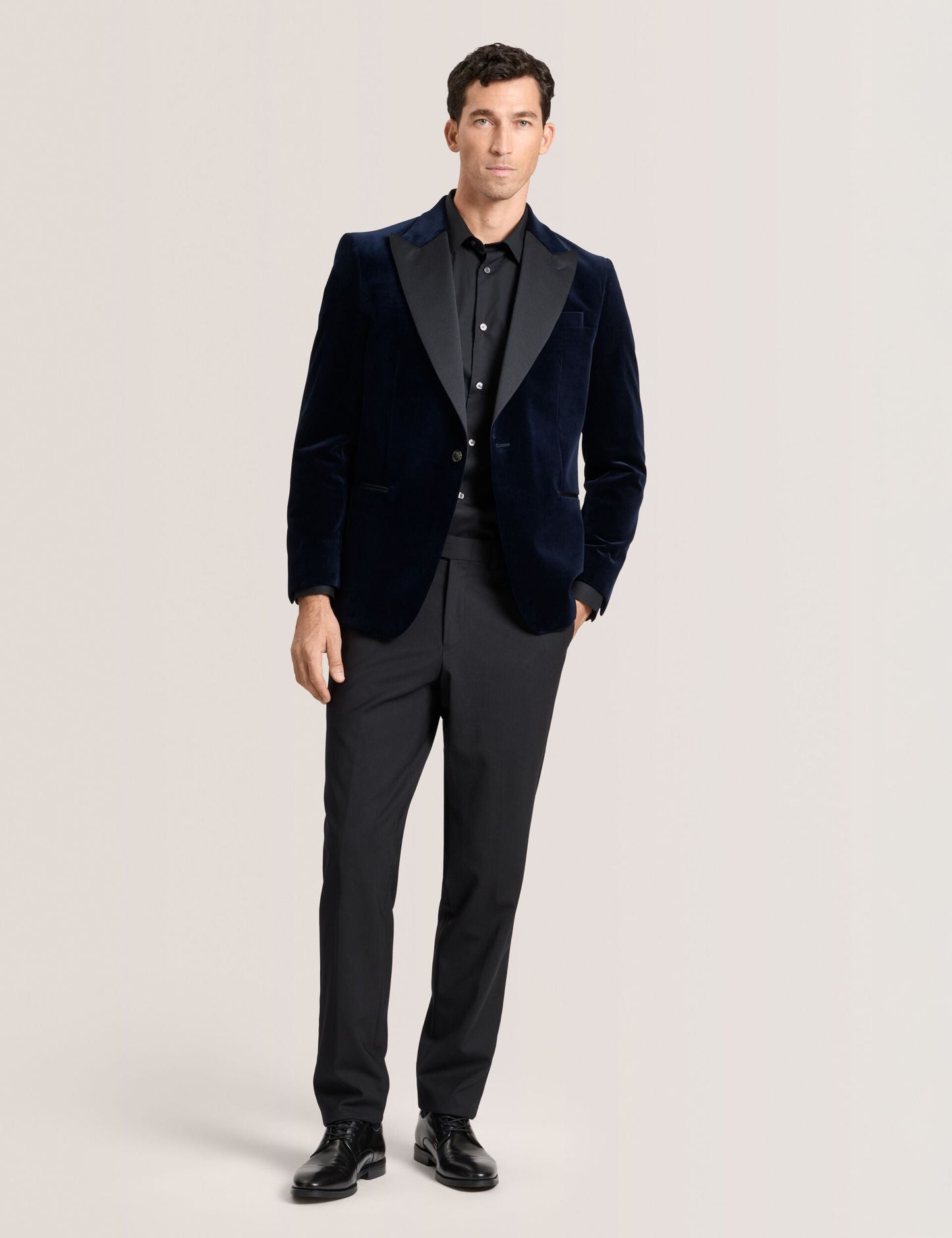 Ted Baker WEBSTER Velvet Single Breasted Tuxedo Jacket