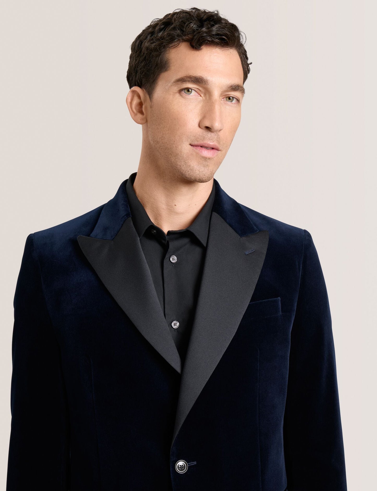 Ted Baker WEBSTER Velvet Single Breasted Tuxedo Jacket