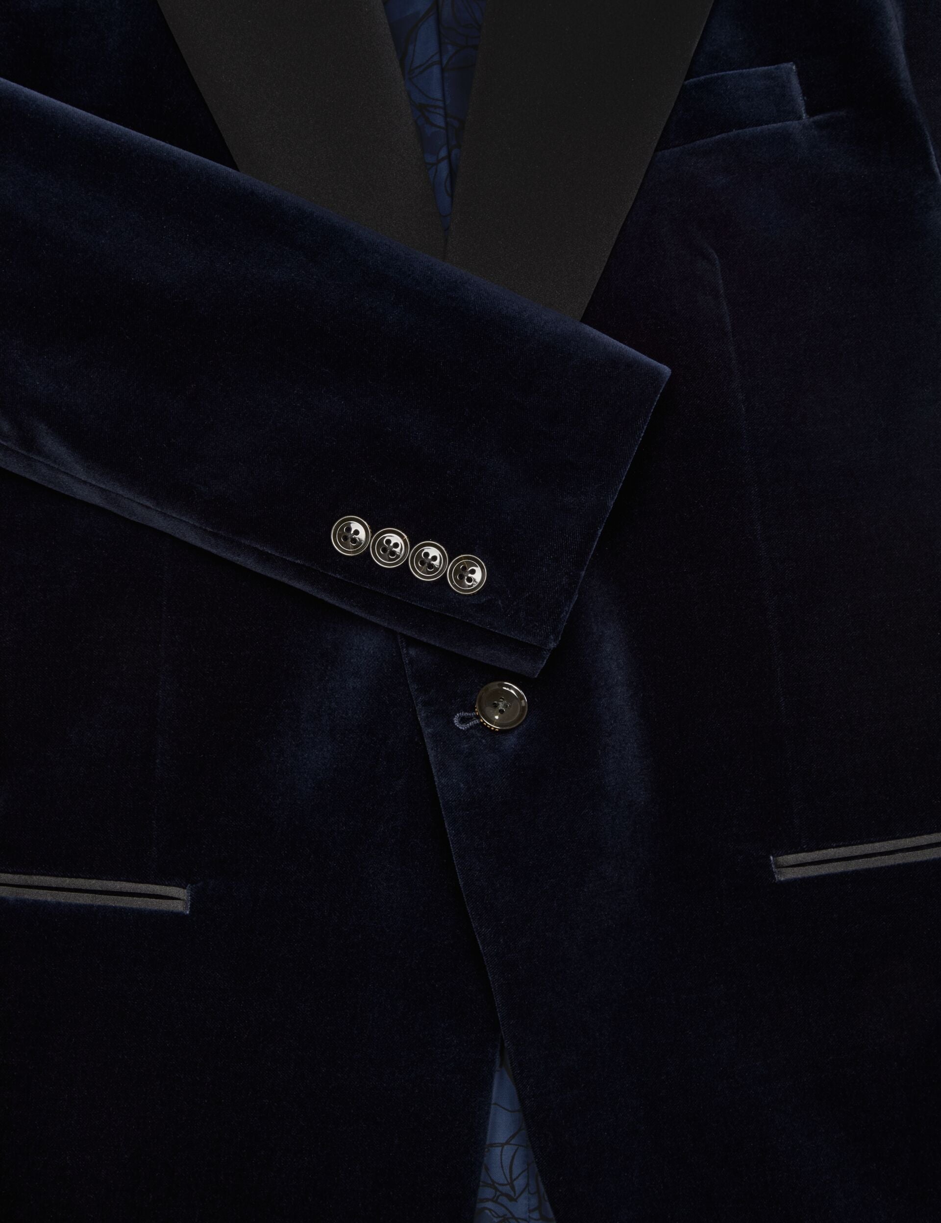 Ted Baker WEBSTER Velvet Single Breasted Tuxedo Jacket