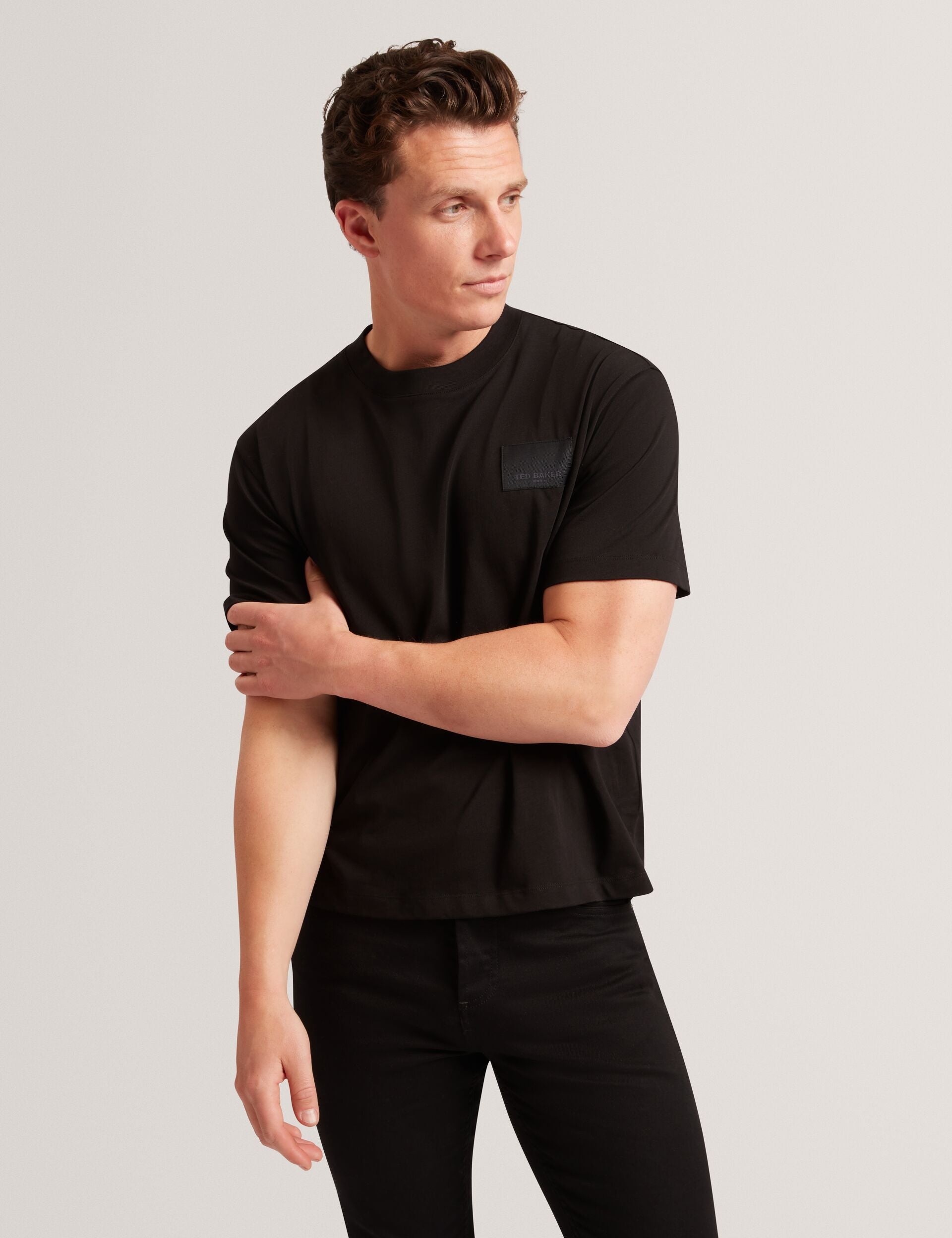Ted Baker LUCKA - TB Branded Heavy Weight T-Shirt