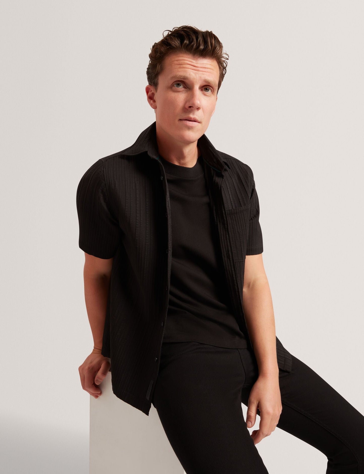 Ted Baker LUCKA - TB Branded Heavy Weight T-Shirt