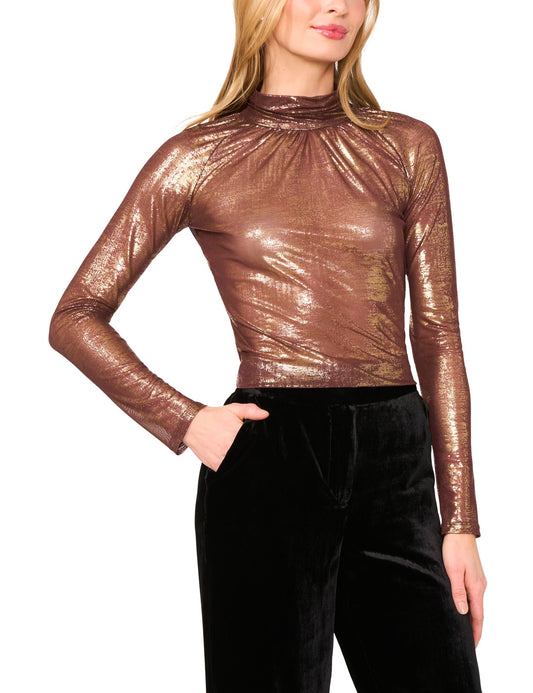 Ted Baker SOFINA - Ruched Turtleneck Top