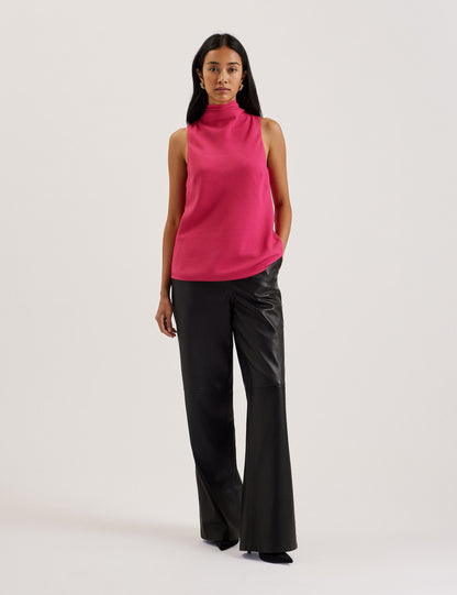 Ted Baker ANINI - Textured High Neck Sleeveless Top