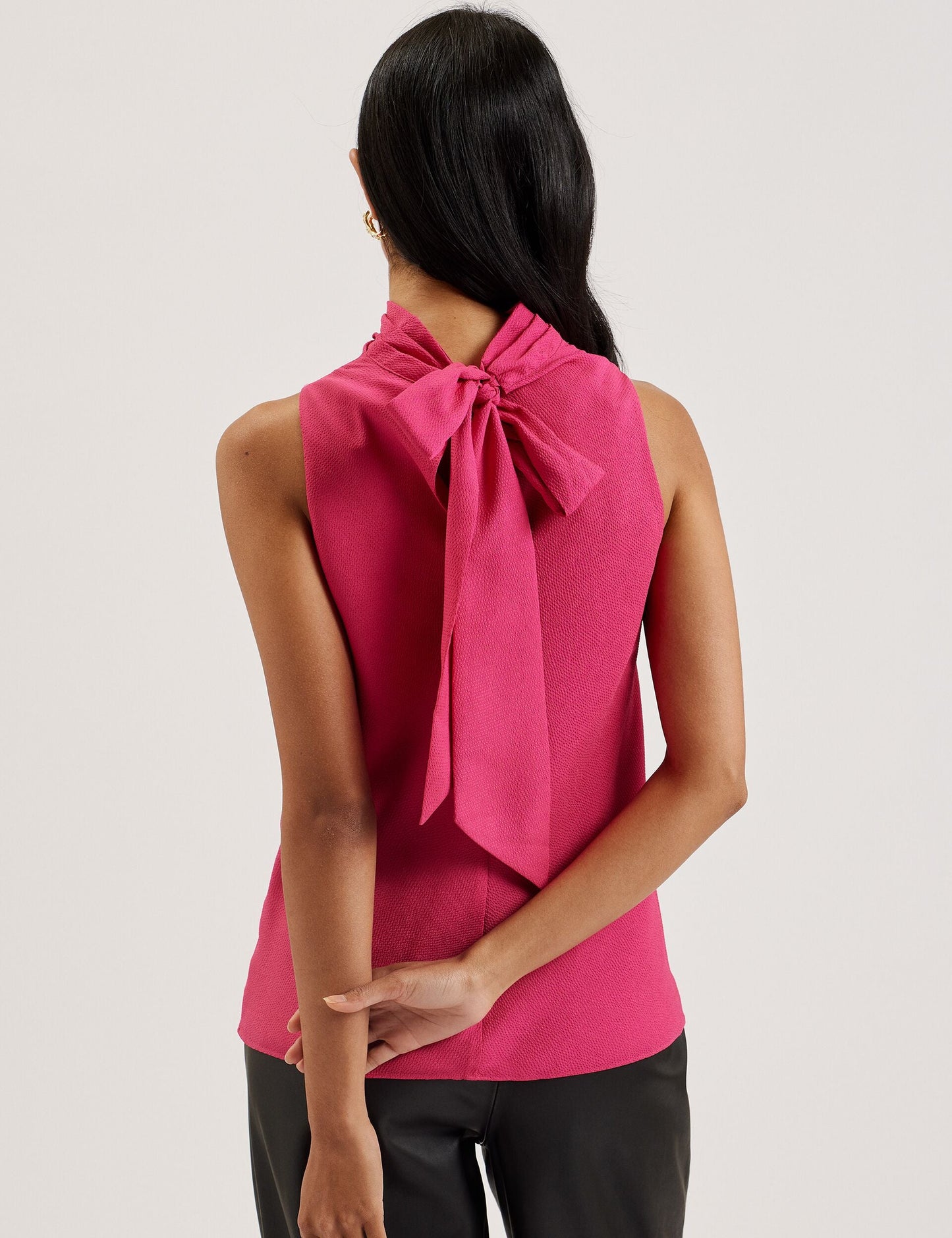 Ted Baker ANINI - Textured High Neck Sleeveless Top
