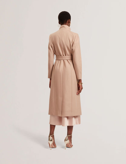 Ted Baker ROSELL Longline Belted Wool Wrap Coat