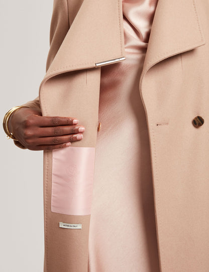 Ted Baker ROSELL Longline Belted Wool Wrap Coat