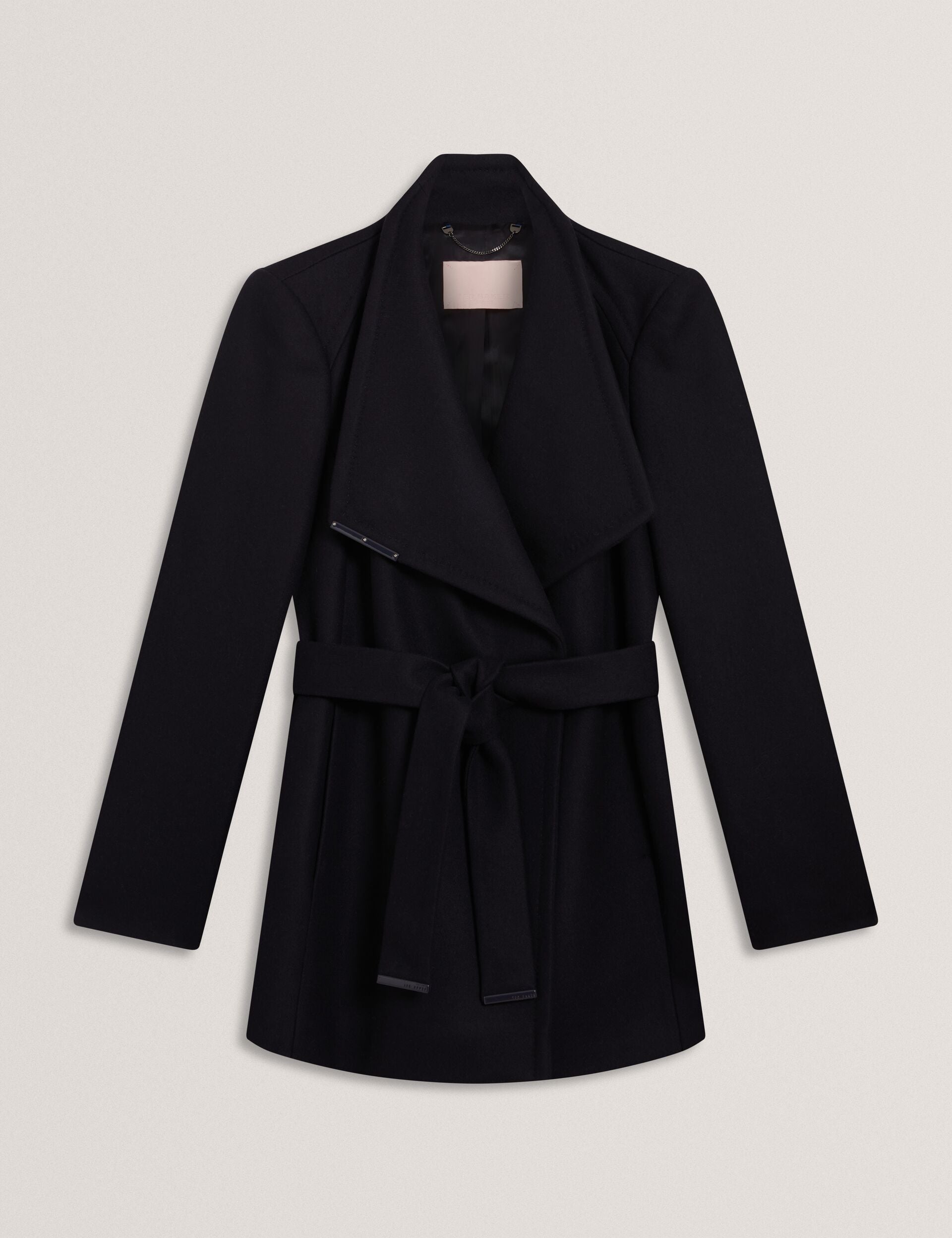 Ted Baker ROSESS Short Belted Wool Wrap Coat