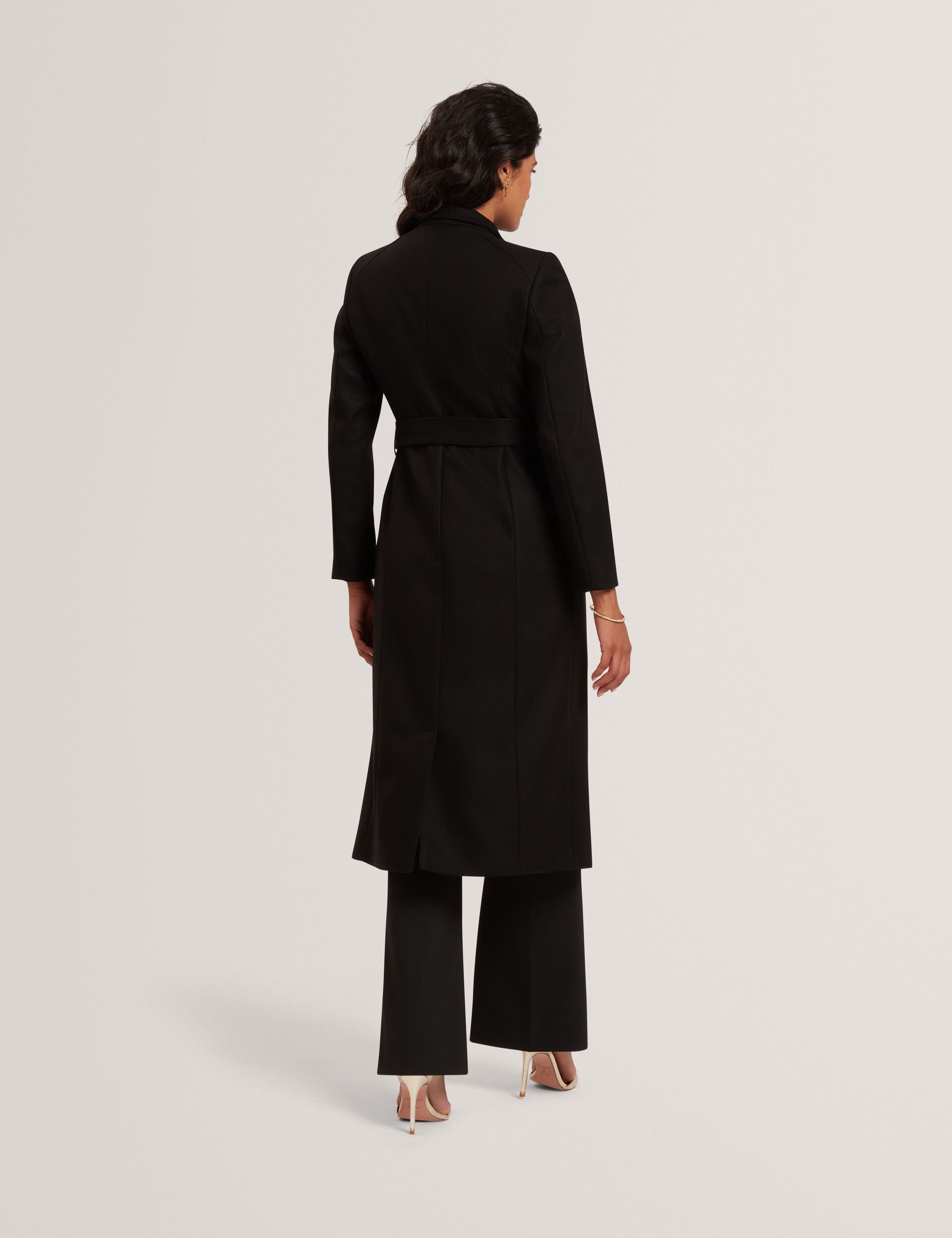 Ted Baker ROSELL Longline Belted Wool Wrap Coat