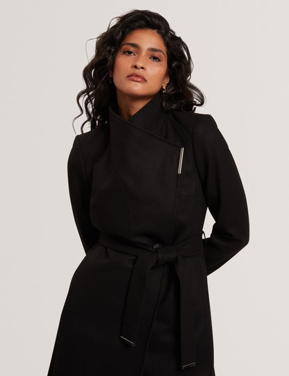 Ted Baker ROSELL Longline Belted Wool Wrap Coat