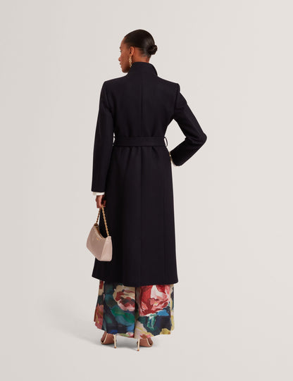 Ted Baker ROSELL Longline Belted Wool Wrap Coat