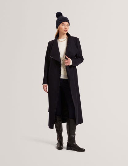 Ted Baker ROSELL Longline Belted Wool Wrap Coat