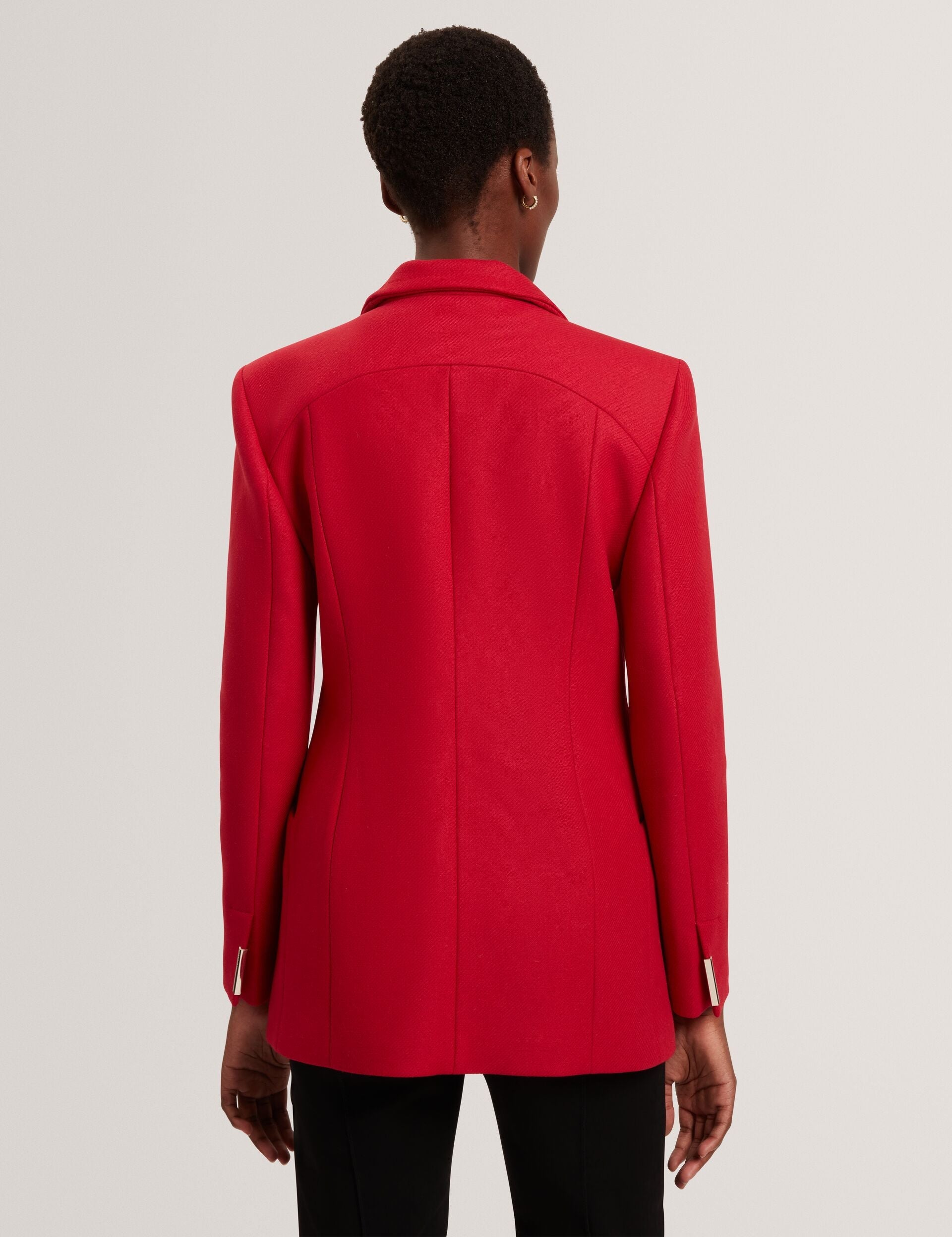 Ted Baker EVIGNA Wool Rich Hourglass Short Wrap Coat