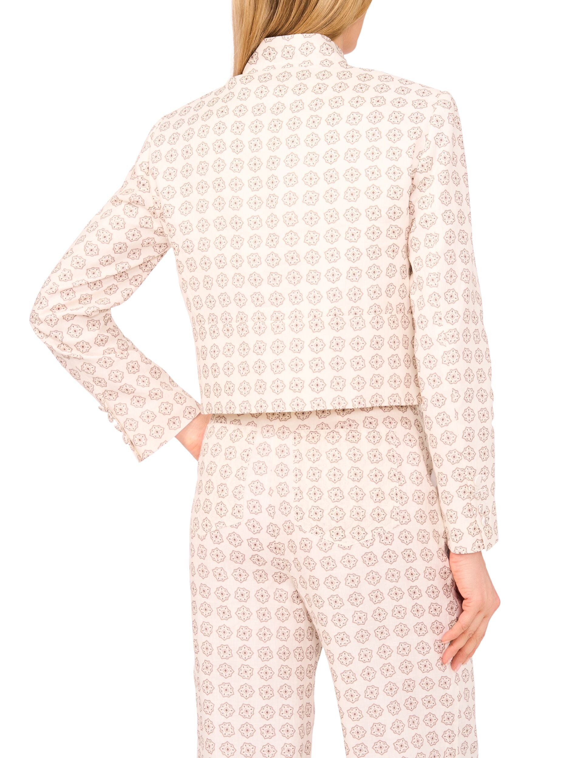 Ted Baker CROPPED STRUCTURED POCKET DETAIL JACKET - New Ivory