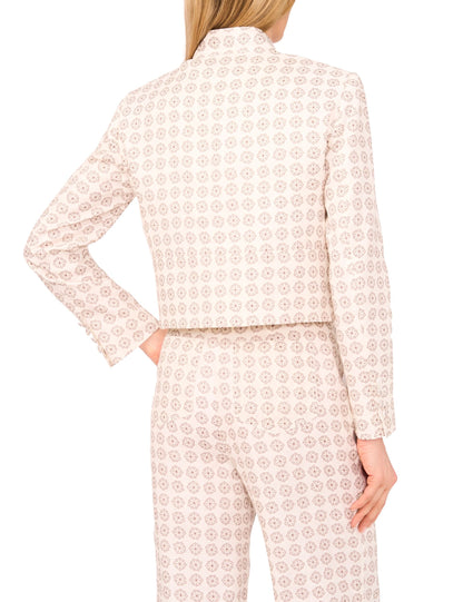 Ted Baker CROPPED STRUCTURED POCKET DETAIL JACKET - New Ivory
