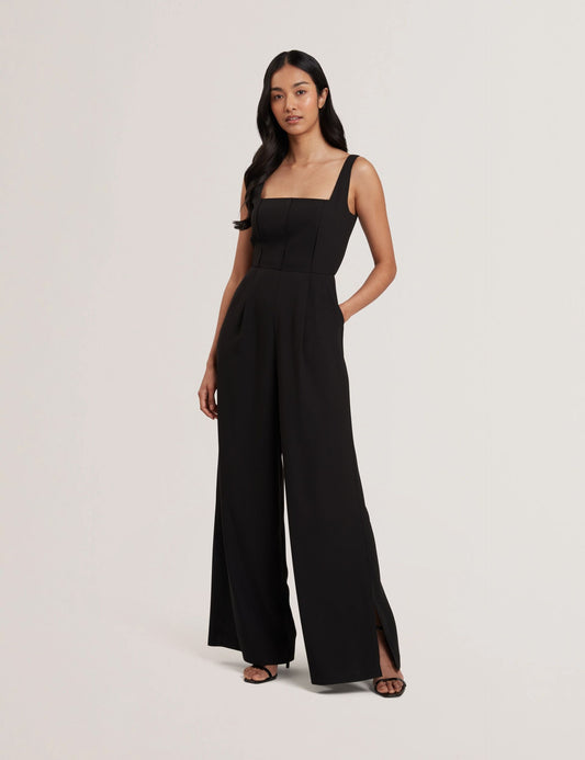 Ted Baker INUJ - Panelled Wide Leg Tailored Jumpsuit