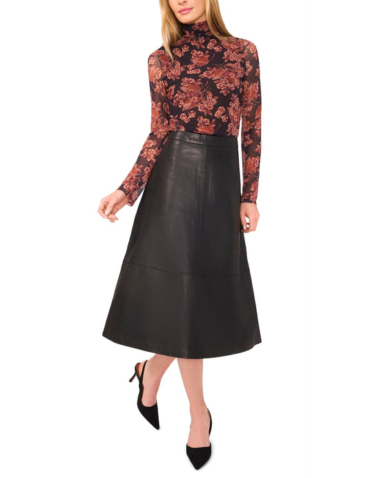 Ted Baker LYNDELLE - Leather Maxi Skirt
