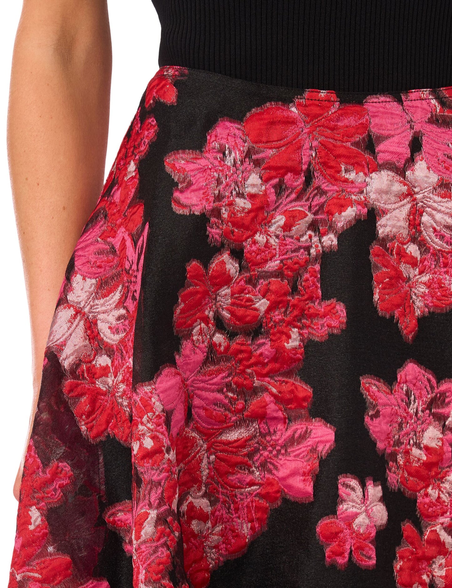 Ted Baker FIONA - Floral Brocade Midi Skirt