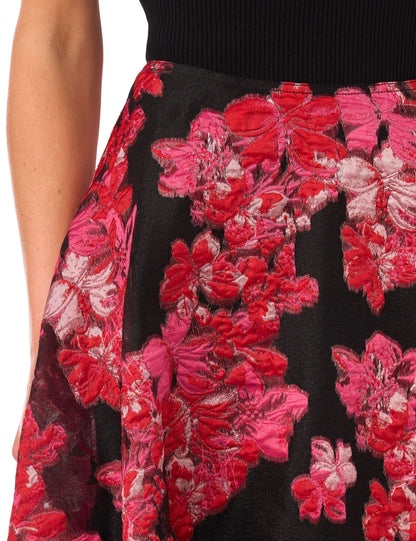Ted Baker FIONA - Floral Brocade Midi Skirt