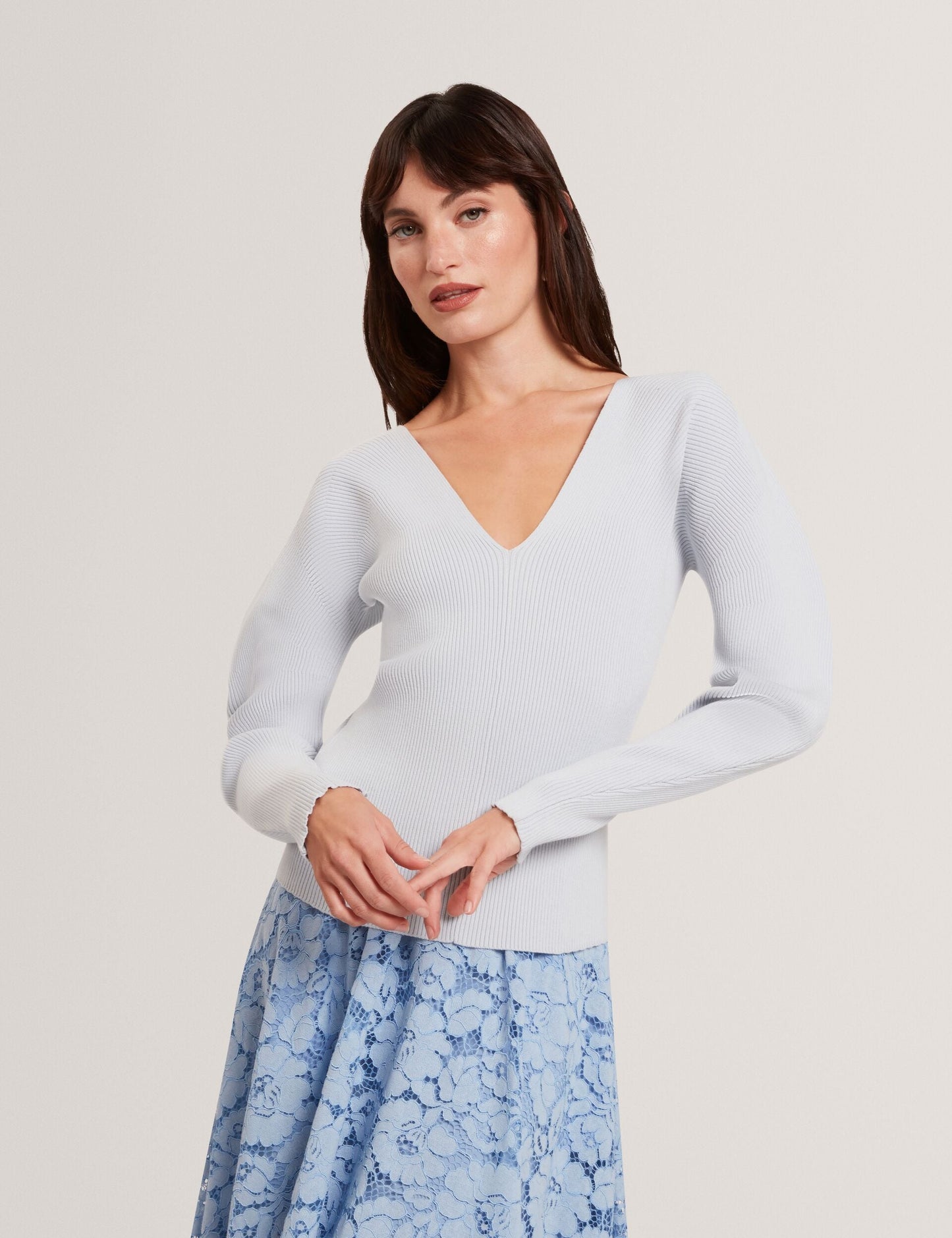 Ted Baker AMELYAA - Rib Sculpt Sleeve Sweater