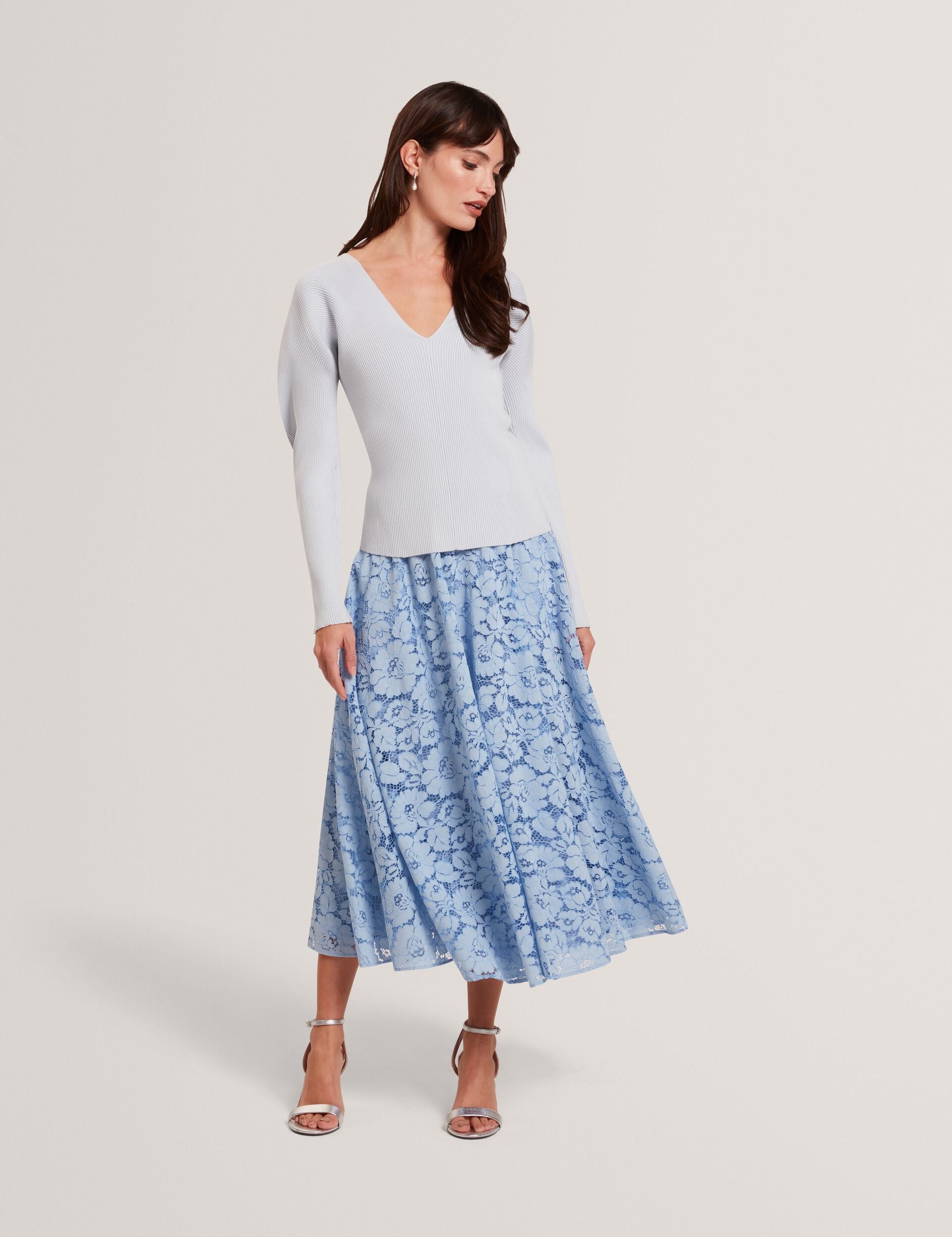 Ted Baker AMELYAA - Rib Sculpt Sleeve Sweater