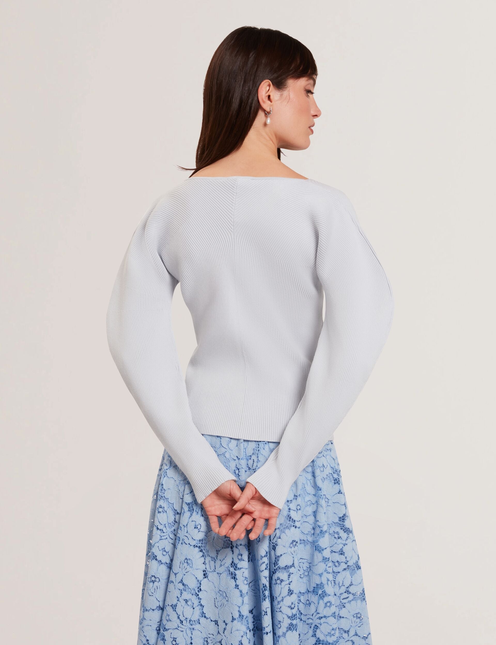Ted Baker AMELYAA - Rib Sculpt Sleeve Sweater
