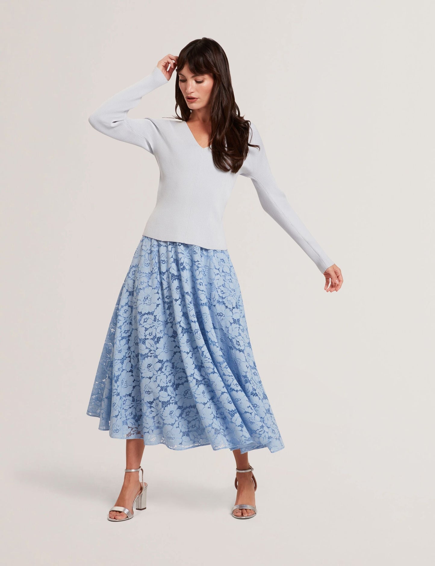 Ted Baker AMELYAA - Rib Sculpt Sleeve Sweater