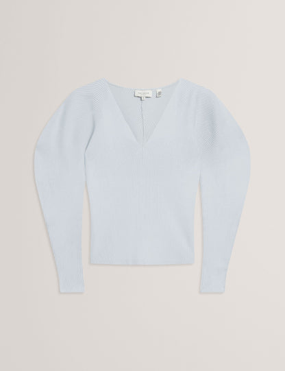 Ted Baker AMELYAA - Rib Sculpt Sleeve Sweater